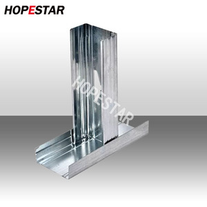 Luce acciaio chiglia cartongesso Perfiles <span class=keywords><strong>Para</strong></span> cartongesso in acciaio C profilo - Product Image 1