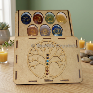 Wholesaler of Chakra Tree Of Life Engraved Oval Stone Gift Box | Shop for Chakra Tree Of Life Engraved Oval Stone Gift Box - Product Image 3