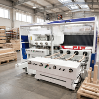 Centro de Mecanizado CNC Automático de 5 Ejes para Madera, Máquina de Producción de Grabado 3D para Patas de Muebles de Madera Sólida