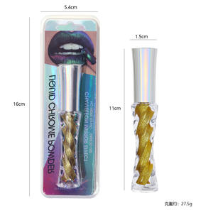 Liquide Laser Poudre Chrome Nail Gel 2.6g Liquide Métallique Effet Miroir <span class=keywords><strong>Vernis</strong></span> <span class=keywords><strong>Semi</strong></span>-<span class=keywords><strong>permanent</strong></span> Sans Poussière Gel Manucure Matériel - Product Image 4