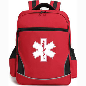 Free Sample First Responder Backpack Emergency EMS <b>Medical</b> Empty Trauma <b>Bag</b> - Product Image 1