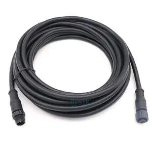 Nmea 2000 (N 2K) Afgeschermde Canbuskabel Met Mannelijke Vrouwelijke Waterbestendige Kunststof Connectoren 5pin Sensor Waterdichte Connector