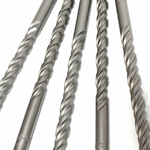 SDS PLUSドリルビットセットダブルフルートフラットチップとクロスチップコンクリートと壁の直径5〜14mmの掘削に使用 - Product Image 5