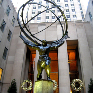 Escultura Pública, Estatua de Hombre Griego Desnudo, Tamaño Real, Metal, Latón, Bronce, Escultura de Atlas - Product Image 5