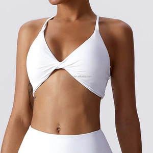MAYYOUNG Sujetador deportivo de secado rápido para mujer, Top de entrenamiento de Yoga ligero para gimnasio, correr al aire libre, ropa de Fitness transpirable de talla grande - Product Image 6