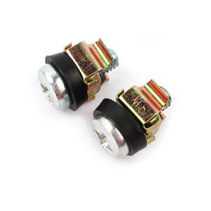 사용자 정의 또는 M6 케이지 너트 및 나사 U 클립 너트 세트 팬 헤드 나사 아연 도금 - Product Image 3