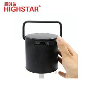 Haut-parleur de lampe de Table tactile intelligent d'intérieur, lampe de chevet, haut-parleur de lampe sans fil - Product Image 4