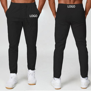 Logotipo personalizado 88% Nylon 12% Spandex Golf Roupas Calças Slim Fit Treinamento Esportivo Ginásio Fitness Jogger Mid Cintura Sports <span class=keywords><strong>Pants</strong></span> dos homens - Product Image 2