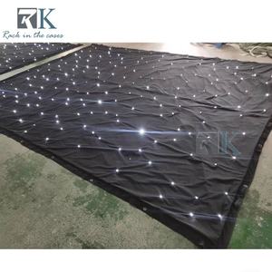 Cortina Negra con Luces LED y Soporte para Fondo, Control LED, en Oferta - Product Image 2