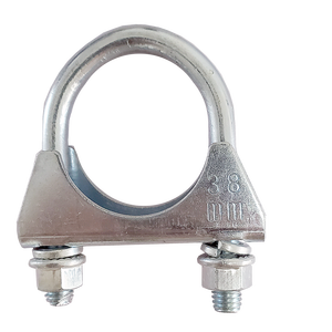 Universal Galvanized <b>U</b>-<b>Bolt</b> Exhaust Pipe Clamp 2" 2.25" 2.5" 2.75" 3" Automotive Exhaust Connector Factory Direct 2% Discount - Product Image 2