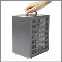 Aluminio K39 Mini ITX Computer Server Case Portable Sff Itx PC Case