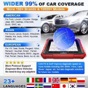 Escáner de Diagnóstico OBD2 Profesional Launch X431 Pros Elite, Herramienta de Programación de Llaves, Escáner de Vehículos para Todos los Autos - Product Image 5