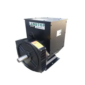 Landtop fırçasız ac alternatör 3 faz jeneratör 100kva/80kw tek/çift rulman 100% bakır