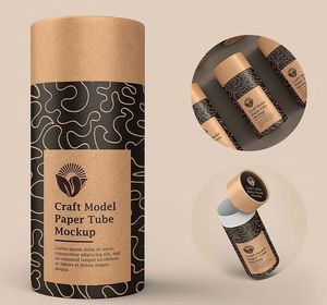 Wholesale Luxury Print Design <b>Round</b> Containers High Quantity Gift <b>Box</b> Kraft Cardboard Cylinder Paper Tubes for Packaging - Product Image 1