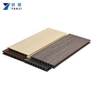 Dalles de terrasse en composite WPC antidérapantes pour extérieur, imitation <span class=keywords><strong>teck</strong></span> et bois-plastique - Product Image 2