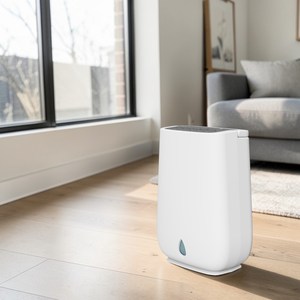 Deshumidificador Desecante DDK Pequeño de 2L con Función de Temporizador para Dormitorio, Certificado ISO 9001 y CE, Secado Silencioso y Eficaz - Product Image 1