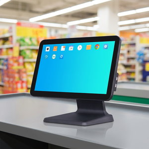 Terminal POS con pantalla táctil de 15.6 pulgadas, caja registradora todo en uno, sistema Android, software POS inteligente con NFC para comercio minorista y restaurantes - Product Image 1
