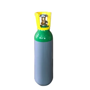 Aço sem costura 5l 8l 10l 20l oxigênio/co2/argon/cilindro de gás de hidrogênio/tanque/garrafa preço para uso industrial médico