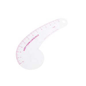 Kearing French Curve Sisa de plástico flexible Diseño de sastre <span class=keywords><strong>Regla</strong></span> de <span class=keywords><strong>curva</strong></span> <span class=keywords><strong>francesa</strong></span> 12 ''Forma variable <span class=keywords><strong>Regla</strong></span> curvada #6112 - Product Image 3