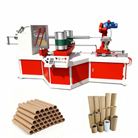 Machine à fabriquer des noyaux de papier très vendue, petite machine à tubes en papier