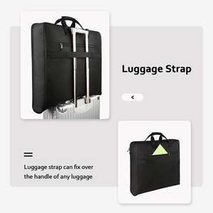 Sac à vêtements imperméable personnalisé-Grand porte-tenues suspendus pour les voyages d'affaires Couvre-bagages sans plis - Product Image 5