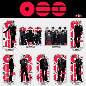 Figurines KPOP BTS très populaires, support de bureau, décoration, figurine Bangtan Boys, goodies en gros, support double face - Product Image 1