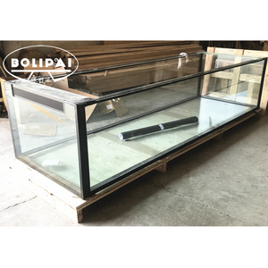 Tanque de vidrio personalizado <span class=keywords><strong>Cristal</strong></span> Clear Acuario de vidrio de 15 mm - Product Image 1