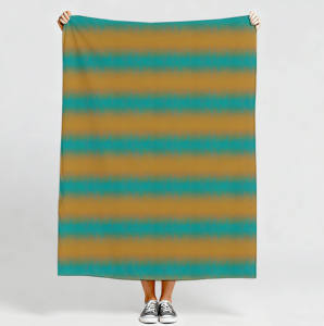 Oeko-tex Certified Vector Gradient <strong>Ikat</strong> Abstract Waves Digital Print Pattern Cotton Poplin <strong>Fabric</strong> for Clothing - Product Image 5