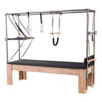 Equipo Profesional para Estudio de Pilates, Mesa de Trapecio Cadillac de Madera de Haya, Fabricante OEM