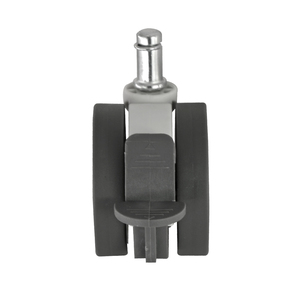 Rueda Giratoria Doble para Uso Médico, 3 Pulgadas, de Goma Suave TPR, con Doble Rodamiento de Bolas, Bloqueo Central - Product Image 5