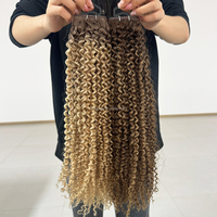 Extensions de cheveux humains vierges bruts 100% Genius Butterfly Invisible Weft, trame injectée, double tirage, cuticules alignées, russes