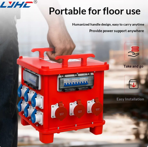 Boîte de prises industrielles combinées multi-marques personnalisable, étanche IP67, anti-poussière, antichoc, boîte de commutation portable - Product Image 4