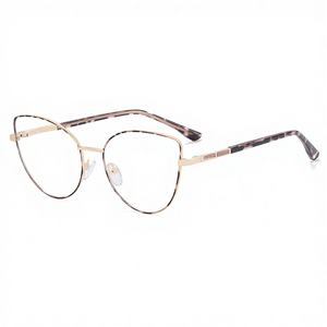 Monture de lunettes optiques vintage pour femmes, œil de chat, sur mesure, anti-lumière bleue, <span class=keywords><strong>myopie</strong></span>, lunettes de vue, mode 2026 - Product Image 5
