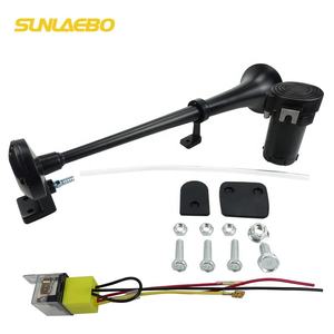 Corne de train en aluminium étanche 12V, 105-118dB, longue corne <span class=keywords><strong>à</strong></span> <span class=keywords><strong>air</strong></span> puissante, cuivre pur, universelle, coaxiale, alarme de sécurité pour <span class=keywords><strong>voiture</strong></span> - Product Image 3