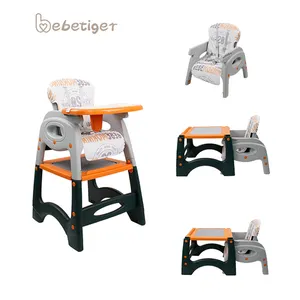 Nuovo Design 2-in-1 seggiolone per bambini sedia da pranzo per bambini da 6 mesi a 5 anni