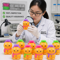 Nouveauté 2026 : Jouet Squishy Bonhomme en Pain d'Épices Adorable, Doux et à Rebond Lent, Anti-Stress pour Enfants et Adultes