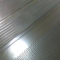 Grille de haut-parleur en tôle perforée en acier inoxydable, micro-perforée en aluminium, personnalisée