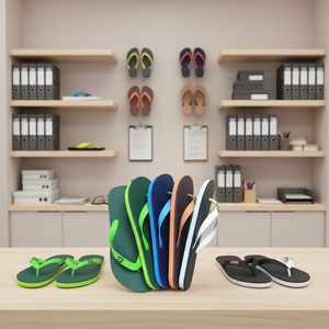 Sandalias Planas <span class=keywords><strong>de</strong></span> Diseño <span class=keywords><strong>para</strong></span> <span class=keywords><strong>Hombre</strong></span> y Niño, Fabricadas en Fuzhou, Calzado Informal Popular, <span class=keywords><strong>Chanclas</strong></span> <span class=keywords><strong>para</strong></span> Interiores y Exteriores - Product Image 4