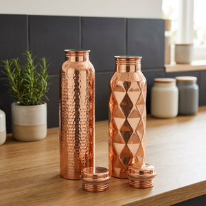 Vaisselle B S International 100% Cuivre Écologique, Compatible Lave-Vaisselle, Anti-Corrosion, Résistante à l'Eau Bouillante, Qualité Alimentaire - Product Image 1