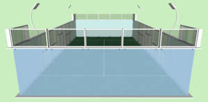 Fournisseur d'équipements professionnels pour terrains de padel, terrains de padel non rétractables - Product Image 4