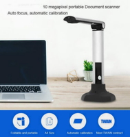 Vente directe usine – Nouveau scanner de documents couleur A4 portable 10MP avec interface USB, haute vitesse, SDK inclus, en stock