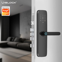 Cerradura Inteligente Digital E1 Tuya con Soporte en la Nube, Contraseña Temporal, Huella Dactilar, Múltiples Idiomas, Wi-Fi, Gran Venta