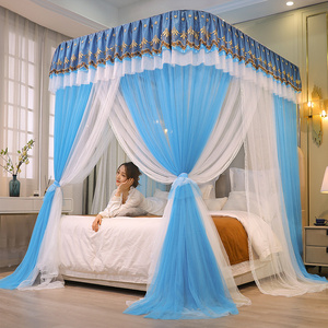 قضيب دليلي على شكل حرف U على شكل قصر به ثلاثة أبواب بكرة قماش ناموسية - Product Image 4