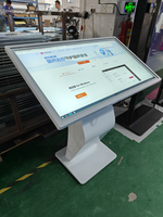 Écran tactile IR Bigbull 49 pouces, écran tactile LCD numérique, podium K, terminal interactif en libre-service