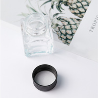 Chine fabricant fourni Antique Vintage stylo plume encrier bouteille en verre 25ml 50ml bouteilles d'encre vides avec couvercle à vis