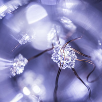 Guirlande lumineuse LED en fil de cuivre avec hiboux, étoiles et flocons de neige, blanc chaud, à piles, pour décorations de Noël, d'hiver, de maison et de fêtes