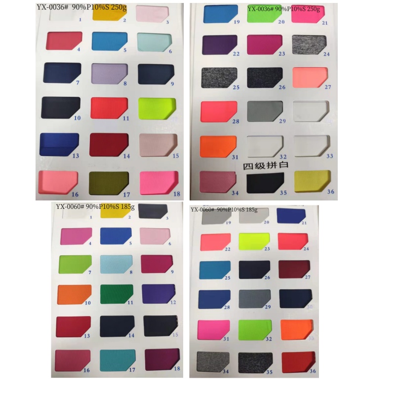Opciones de color