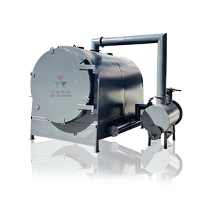 Fourneau de carbonisation horizontal à flux d'air garanti sécurisé avec alarme de surchauffe pour la fabrication de charbon de bois - Product Image 1