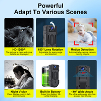 Kamera CCTV Siaga Lama Tersedia, untuk Kamera Pengasuh MD32 Tanpa Wifi, Kamera Mobil, Perekam Video Olahraga, Kamera Mini Saku
