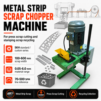 Machine industrielle de broyage de chutes de bandes métalliques et coupe-déchets de presse pour le recyclage des déchets d’emboutissage